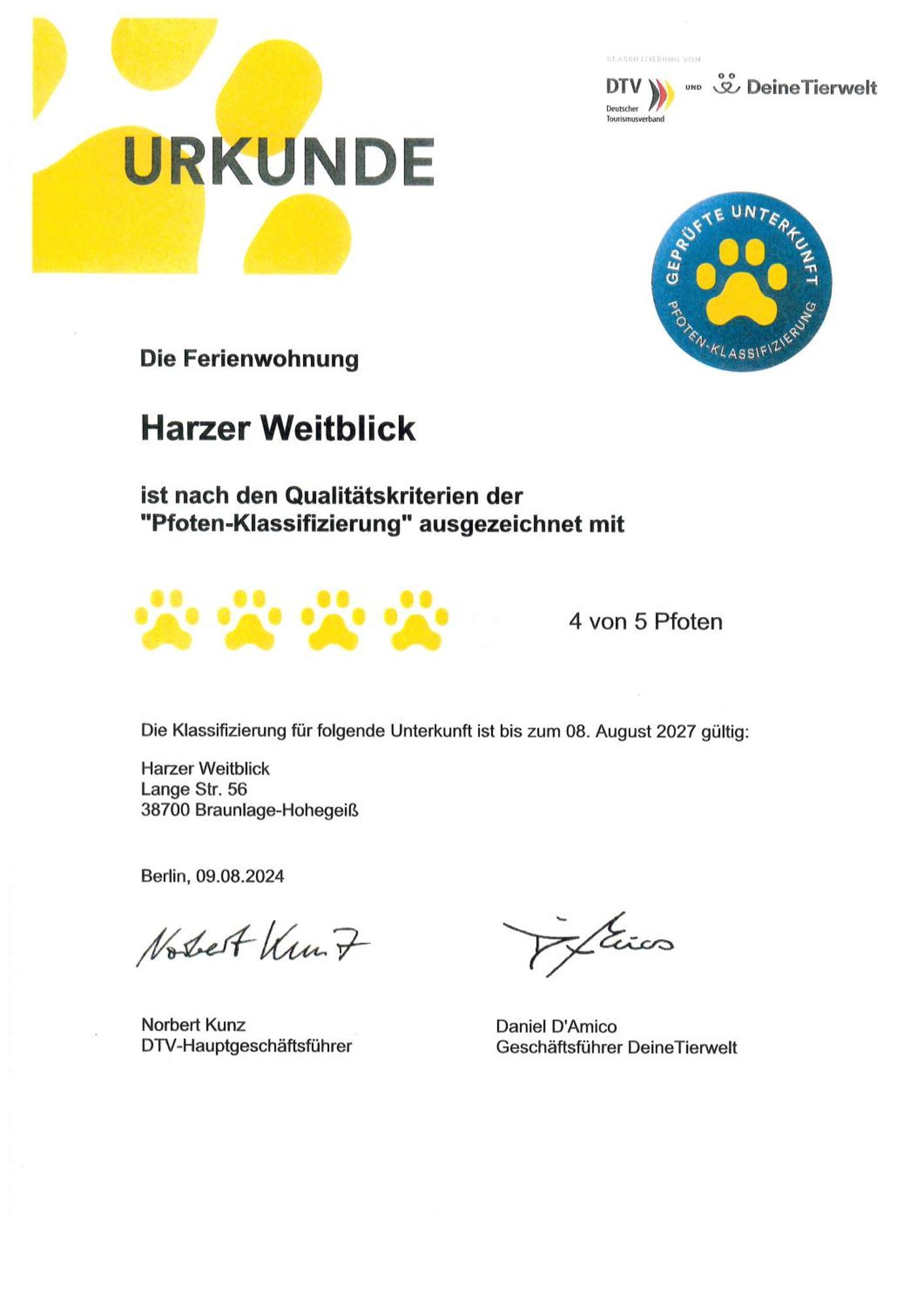 Fewo Harzer Weitblick, Hunde Willkommen, W-Lan, 2X Smart Tv, Dtv 4 Sterne, 4 Pfoten برونلاغ المظهر الخارجي الصورة
